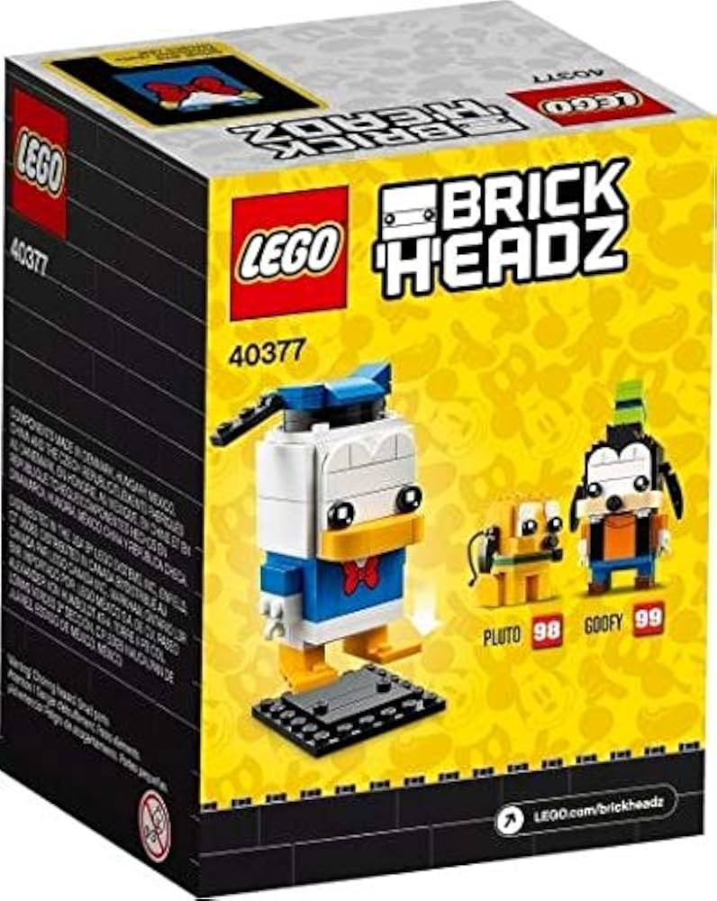 Amazon.co.jp: LEGO レゴ BrickHeadz 40377 ドナルドダック